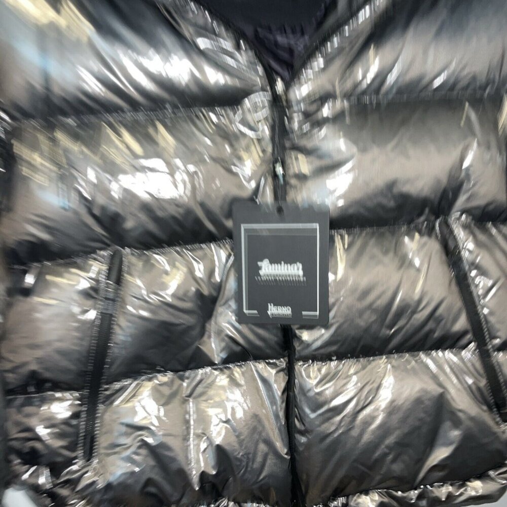 Herno Laminar Down Water Repellent Puffer Jacket Coat US 4 IT 40 Small S New - Picture 6 of 11